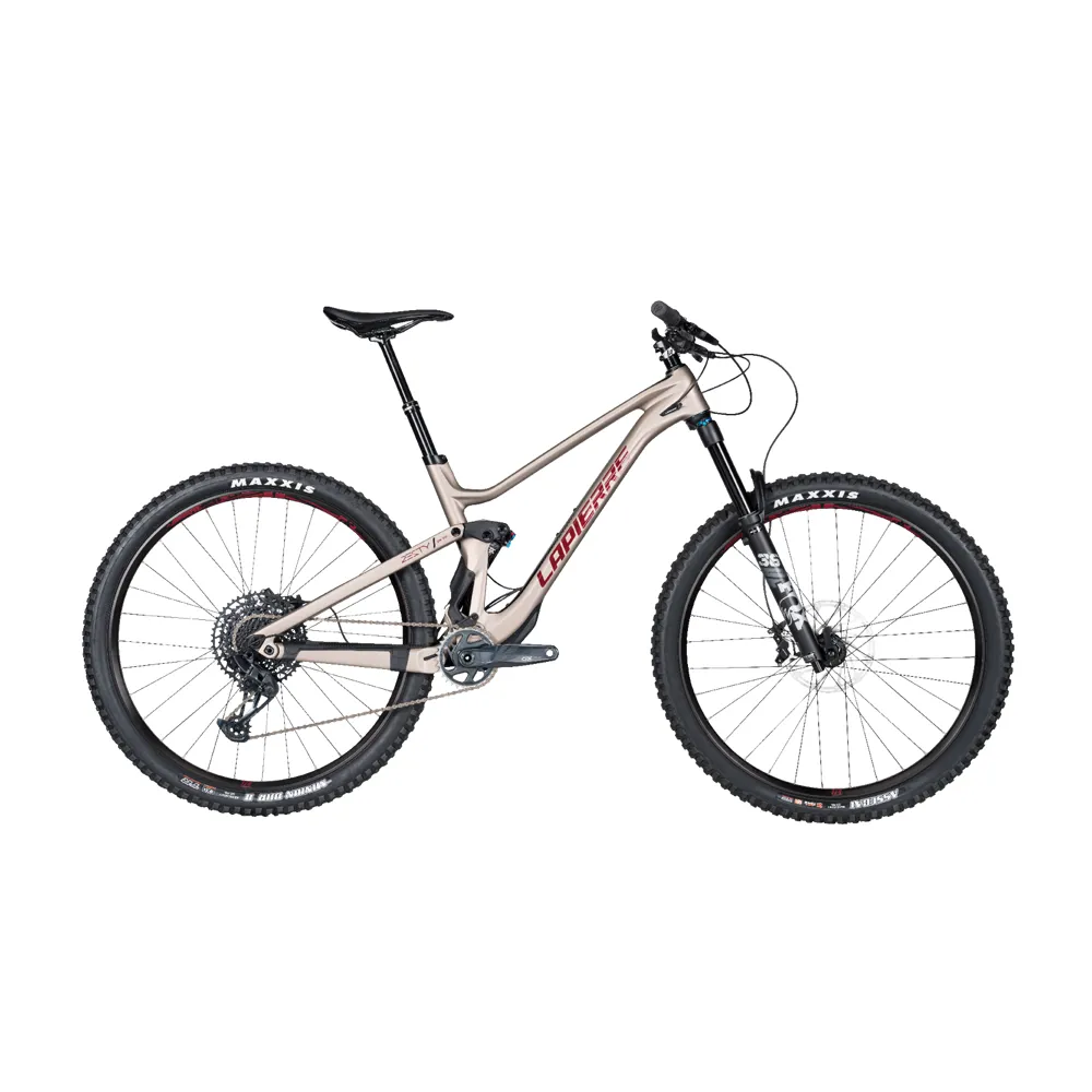 uPRISE Bikes Lapierre Zesty AM CF 7.9 Full Suspension Mountain Bike - Beige | Price match, 365 day return s, 18-Month Warranty, Finance Available & Free UK Delivery